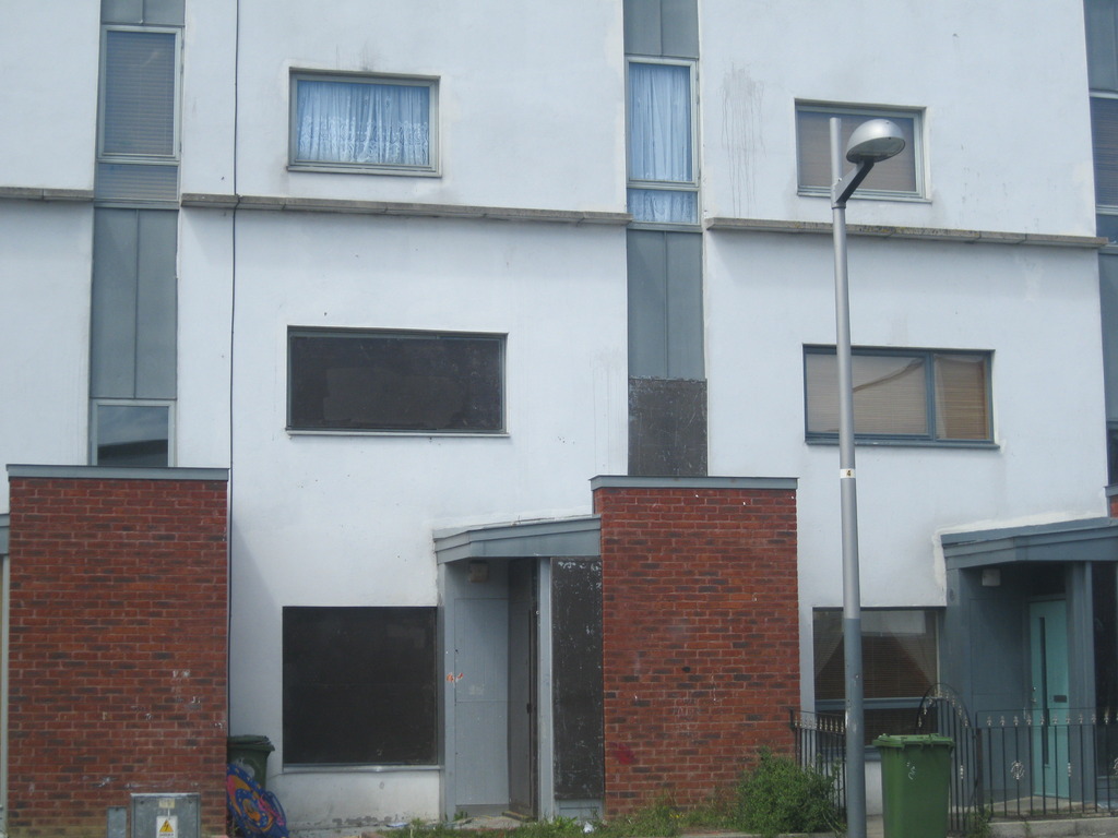 Vacant building secured
